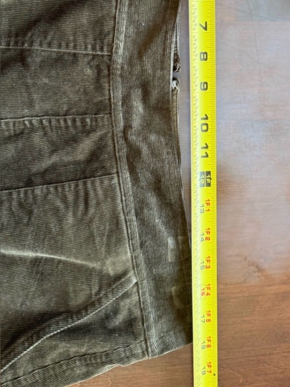 Talbots Olive Maxi Skirt - Picture 4 of 5